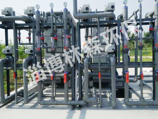 青島某濕地公園大型電滲析水處理設備